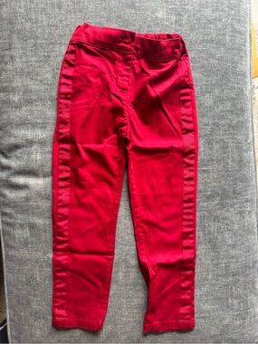 Janie and Jack Bright Red Skinny Pants for Girls
